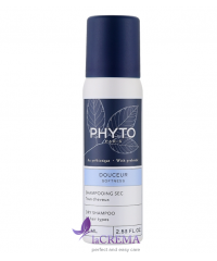 Фіто Ніжний сухий шампунь для всіх типів волосся - Phyto Softness Dry Shampoo , 75 мл