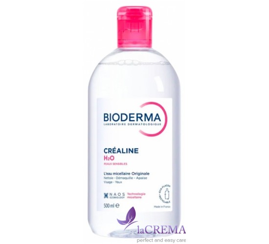 Біодерма Креалайн Міцелярна вода для чутливої шкіри  - Bioderma Сrealine H2O, 500 мл