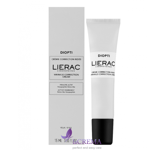 Лієрак Діопті Крем для корекції зморшок Lierac Diopti Wrinkle Corrector Cream, 15 мл