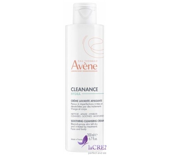 Авен Клінанс Гідра Заспокійливий очищаючий крем при акне -  Avene Cleanance Hydra, 200 мл