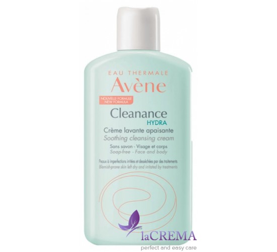 Авен Клінанс Гідра Заспокійливий очищаючий крем при акне -  Avene Cleanance Hydra, 200 мл