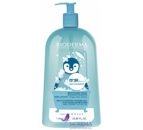 Біодерма АВСДерм Дитячий очищуючий гель - Bioderma ABCDerm, 1000 мл
