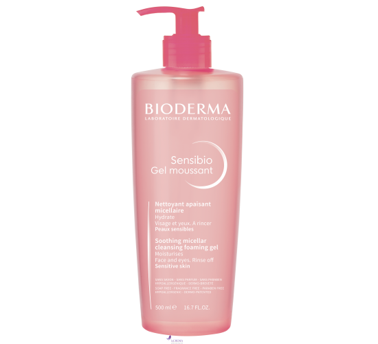 Біодерма Креалайн Очищуючий гель для чутливої шкіри - Bioderma Сrealine, 500 мл