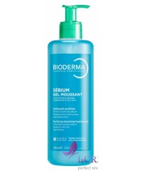 Біодерма Себіум Очищуючий гель для прблемної шкіри Bioderma Sebium, 400 мл