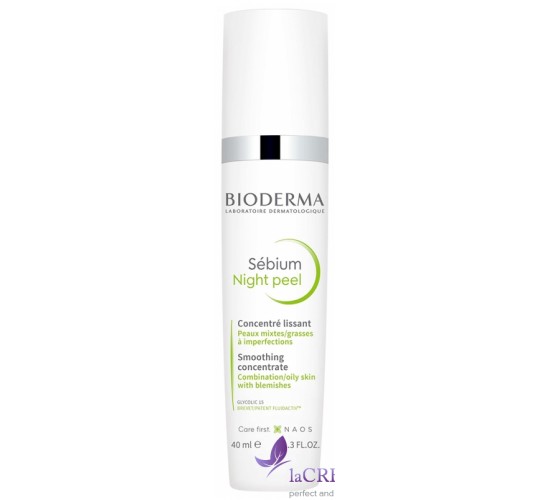 Біодерма Себіум Найт Піл Нічний пілінг Bioderma Sebium Night Peel, 40 мл