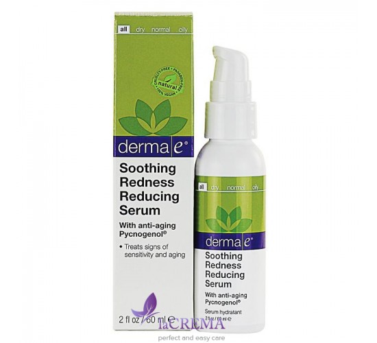 Derma E Сыворотка снимающая покраснение для чувствительной кожи