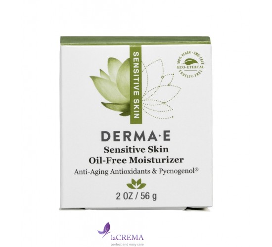 Derma E Sensitive Увлажняющий гель для чувствительной кожи, 56 г