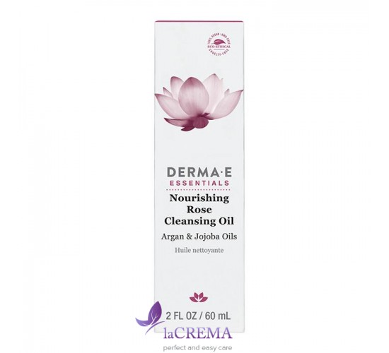 Derma E Essentials Питательное очищающее масло розы, 60 мл