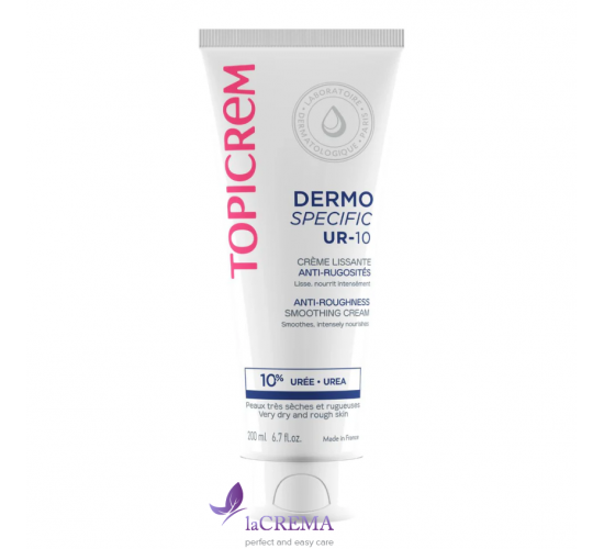 Topicrem Крем проти шорсткостей, при кератозі DERMO SPECIFIC UR-10, 200 мл