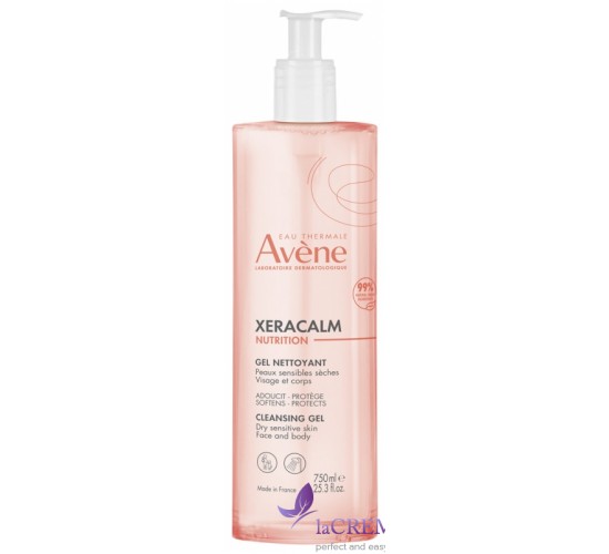 Авен КсераКальм Нутрішн Очищувальний гель Avene XeraCalm Nutrition, 750 мл