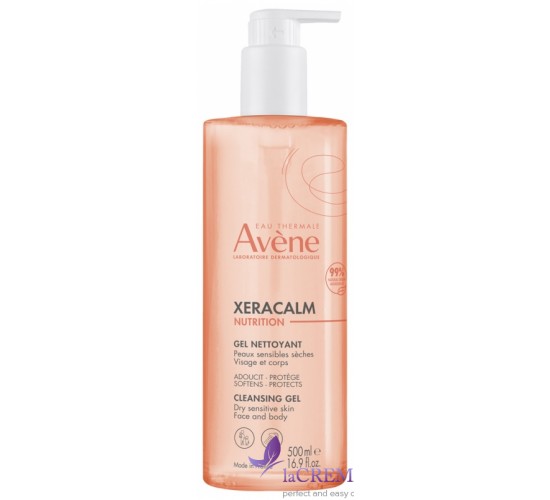 Авен КсераКальм Нутрішн Очищувальний гель Avene XeraCalm Nutrition, 500 мл