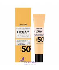 Лієрак Санісім Сонцезахисний тонізуючий флюїд для обличчя SPF50 Lierac Sunissime Fluid, 40 мл