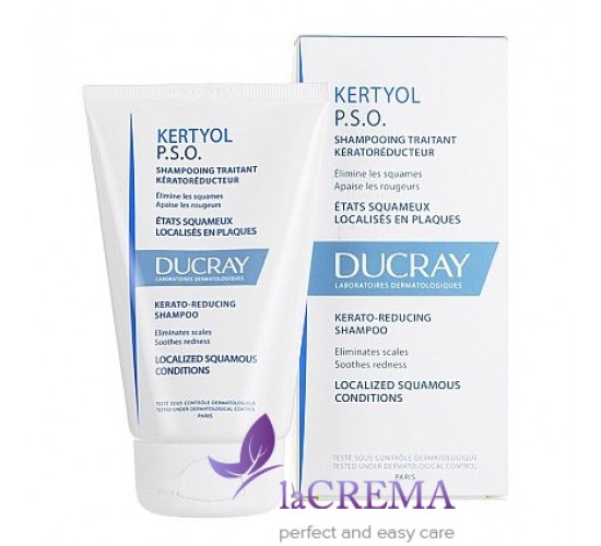 Ducray Kertyol P.S.O. Шампунь при псоріазі - Дюкрей Кертіол ПСО, 125 мл