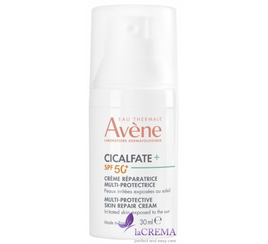 Авен Сікальфат+ Мультизахисний відновлювальний крем SPF50+ Avene Cicalfate, 30 мл