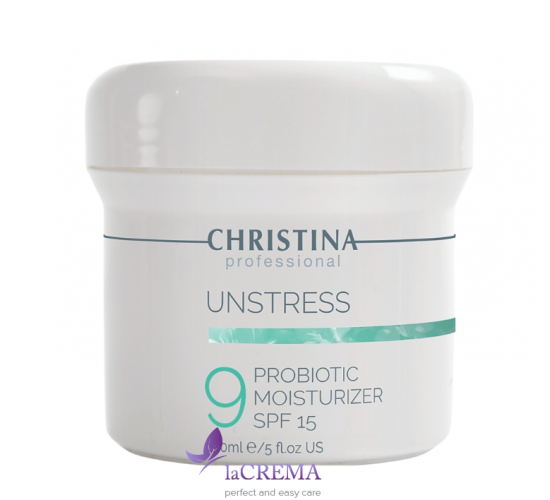 Christina Анстресс Зволожуючий крем Пробіотик SPF 15 (крок 9) Unstress Probiotic Moisturize,150 мл