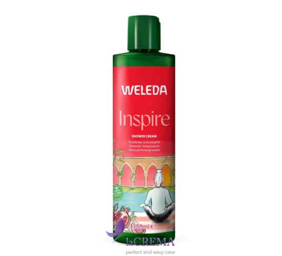 Веледа Очищувальний гель - крем для душу Гранат - Weleda Inspire Shower Cream Granatapfel, 400 мл