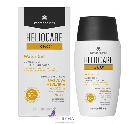 Cantabria Labs Heliocare 360 Сонцезахисний зволожувальний гель SPF50 ​​Water Gel, 50 мл