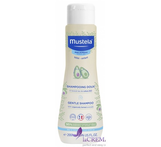 Мустела Дитячий ніжний шампунь з народження  Mustela Gentle Shampoo, 200 мл
