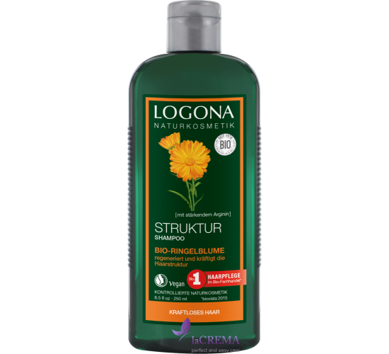 Logona БИО-Шампунь для тонких волос Келендула, 250 мл