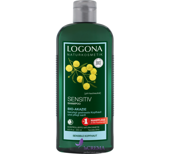 Logona БИО-Шампунь для чувствительной кожи головы Акация, 250 мл