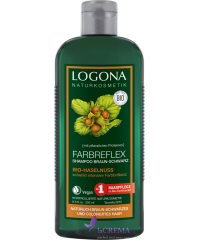 Logona БИО-Шампунь для темно-коричневых волос Орех, 250 мл
