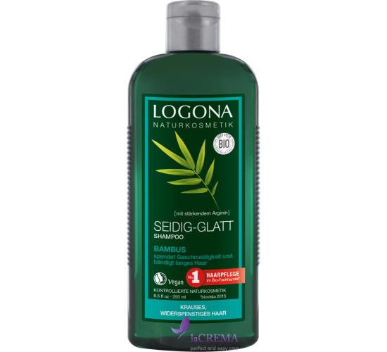 Logona БИО-Шампунь-крем для поврежденных волос Бамбук, 250 мл