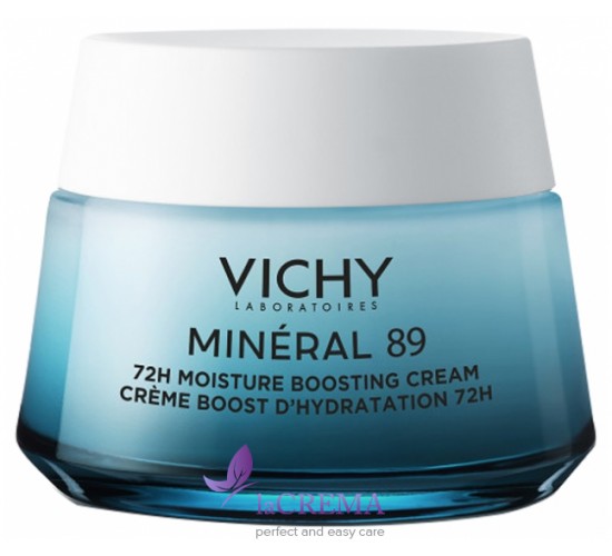 Віші Мінерал 89 72H Зволожуючий крем легкої текстури - Vichy Mineral, 50 мл