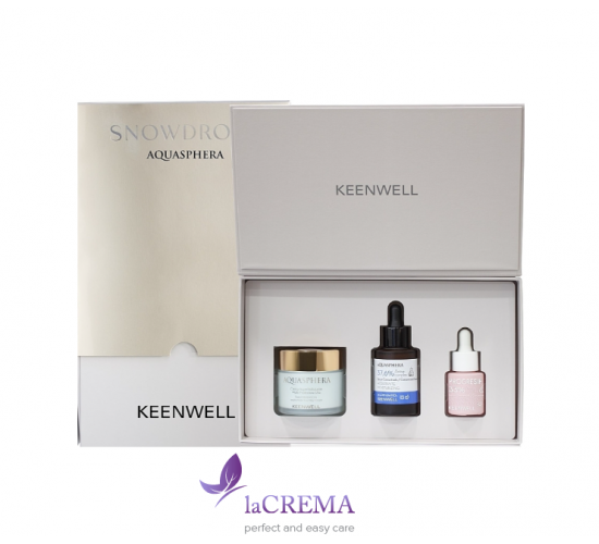 Keenwell SNOW DROPS Набір AQUASPHERA Зволожуючий
