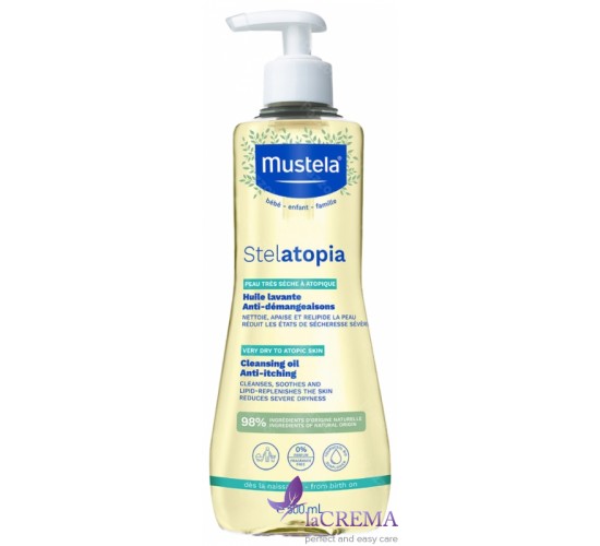 Мустела Стелатопія Очищуюча олія для душу  - Mustela Stelatopia Huile Lavante, 500 мл
