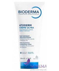 Біодерма Атодерм Ультра Зволожуючий крем для обличчя та тіла - Bioderma Atoderm, 200 мл