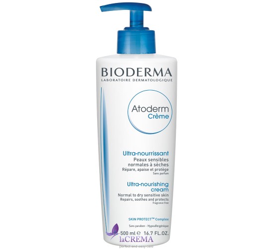 Біодерма Атодерм Ультра Зволожуючий крем для обличчя та тіла - Bioderma Atoderm, 200 мл