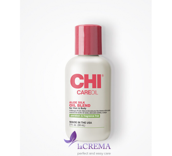 CHI CARE OIL Багатофункціональна олія для волосся з алое та шовком, 59 мл