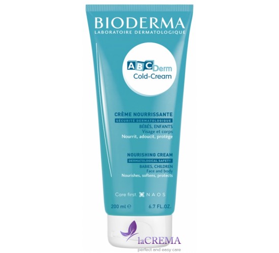 Біодерма АВСДерм Дитячий захисний Колд - крем для тіла Bioderma ABCDerm Cold Cream, 200 мл