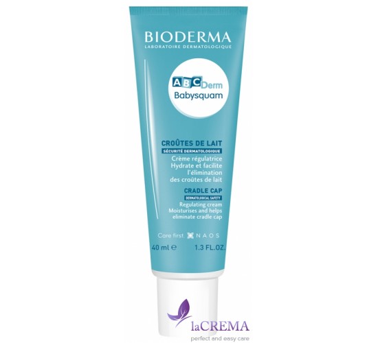 Біодерма АВСДерм Дитячий крем проти молочних кірок Бебісквам Bioderma ABCDerm Babysquam, 40 мл