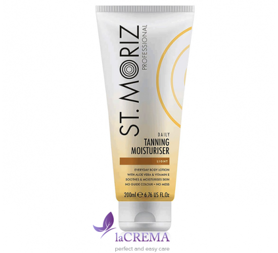 St.Moriz Лосьйон зволожуючий для поступової засмаги Professional Tanning Moisturiser Light, 200 мл