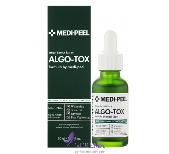 Medi-Peel Algo-Tox Заспокійлива ампульна сироватка з ефектом детоксу, 30 мл