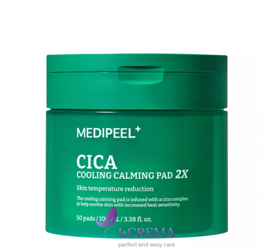 Medi-Peel Cica Охолоджуючі заспокійливі педи для обличчя Cooling Calming Pad, 50 шт