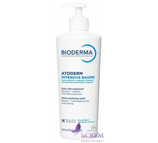 Біодерма Атодерм Інтенсив Зволожувальний бальзам - Bioderma Atoderm Intensive, 500 мл