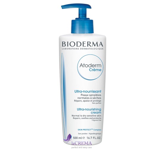 Біодерма Атодерм Ультра Зволожуючий крем для обличчя та тіла - Bioderma Atoderm, 500 мл