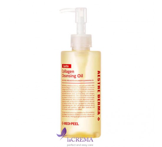 Medi-Peel Red Lacto Гідрофільна олія з пробіотиками та колагеном Collagen Cleansing Oil, 155 мл