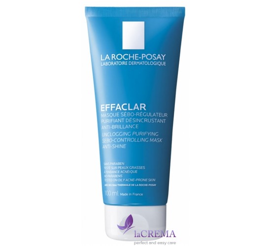 La Roche-Posay Effaclar Очищуюча себорегулююча маска Ефаклар, 100 мл