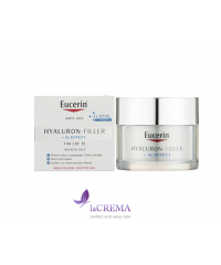 Eucerin Гілурон Філер Денний антивіковий крем для сухої шкіри Hyaluron-Filler+3x Effect SPF15, 50 мл