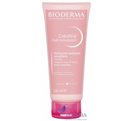 Біодерма Креалайн Очищуючий гель для чутливої шкіри - Bioderma Сrealine, 100 мл