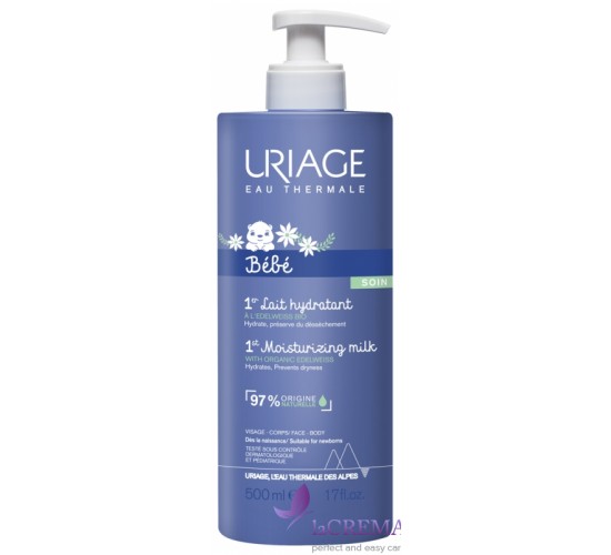 Урьяж Дитяче зволожуюче молочко Uriage Baby 1er Lait, 500 мл