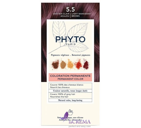 Фіто Фарба для волосся Фітоколор - Phyto Phytocolor №5.5