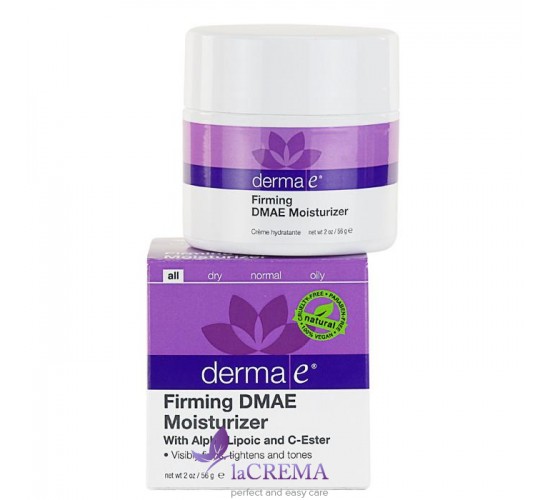 Derma E Firming Увлажняющий крем с ДМАЭ, альфа-липоевой кислотой и витамином С, 56 г