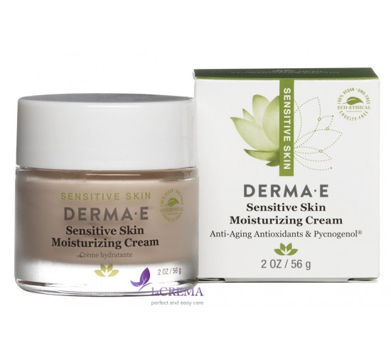 Derma E Sensitive Антивозрастной крем с пикногенолом для чувствительной кожи, 56 г