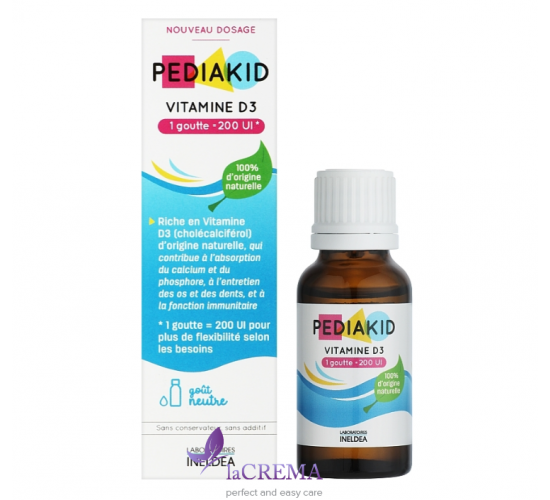 Педіакід Каплі для дітей Вітамін D3 - Pediakid Vitamin D3, 20 мл