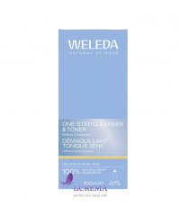 Веледа Очищувальний і тонізувальний засіб 2 в 1 для обличчя Weleda One Step Cleanser & Toner, 100 мл