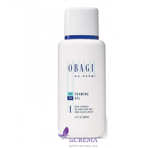 Obagi Medical Очищуючий гель-пінка Obagi Nu-Derm Foaming Gel, 198  мл